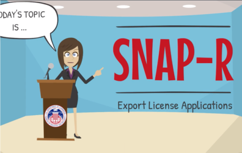 SNAP-R: Export License Applications